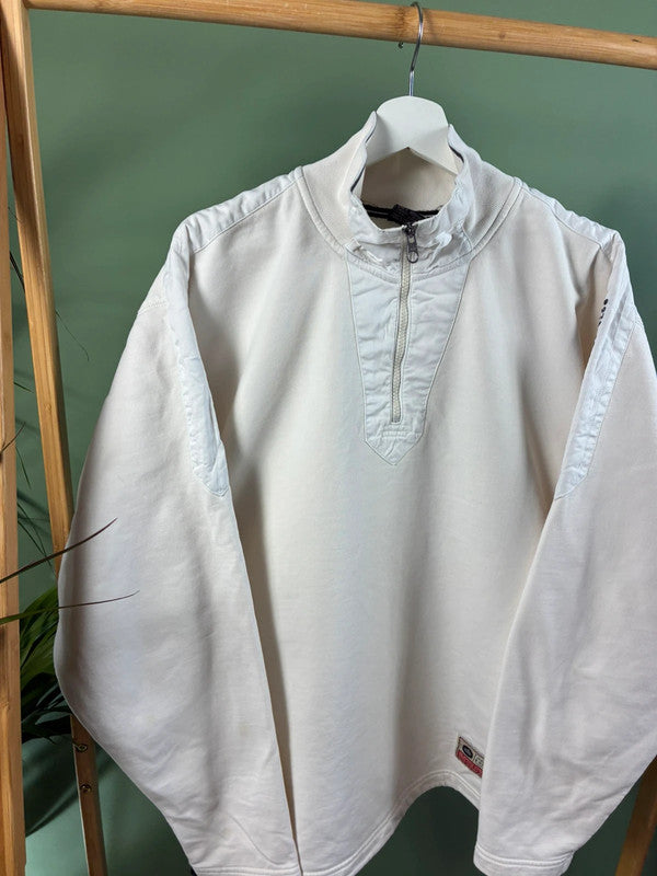 Vintage Nike quarter zip sweatshirt maat M