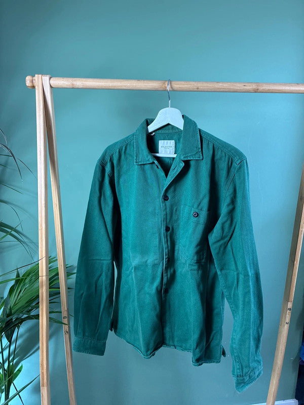 Selected denim shirt maat M