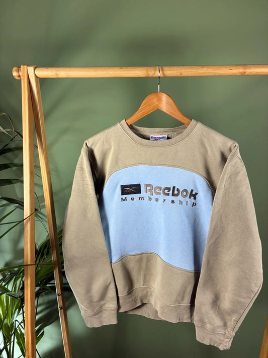 Vintage Reebok rework sweater maat S