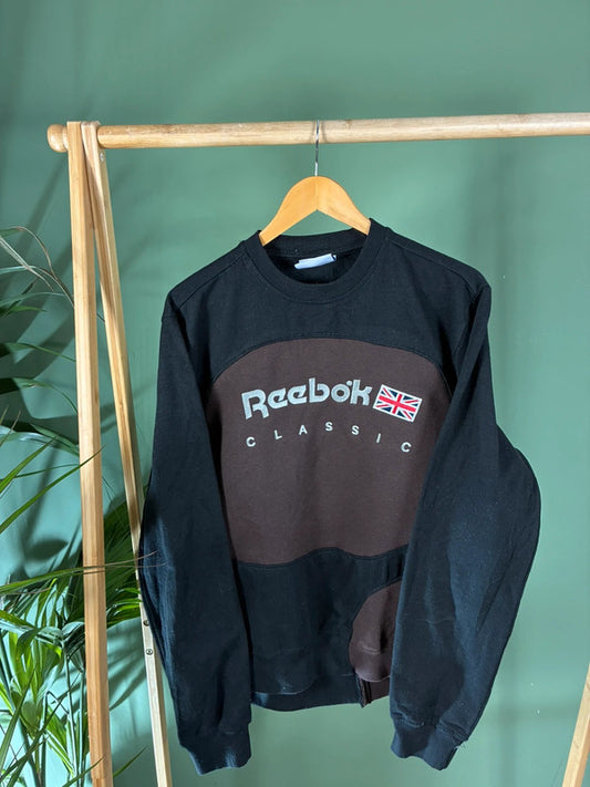 Vintage Reebok rework sweater maat M