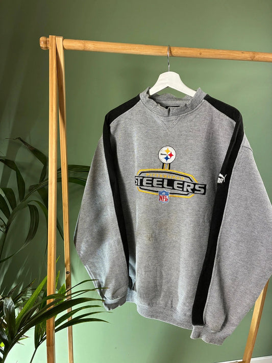 Puma NFL Steelers Sweater Heren | L