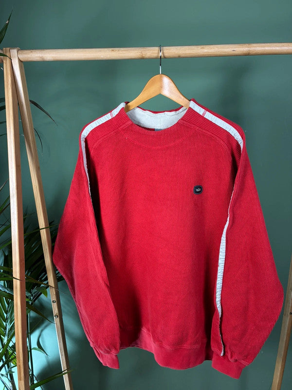 Vintage Nike rib Heavy weight sweater maat XL