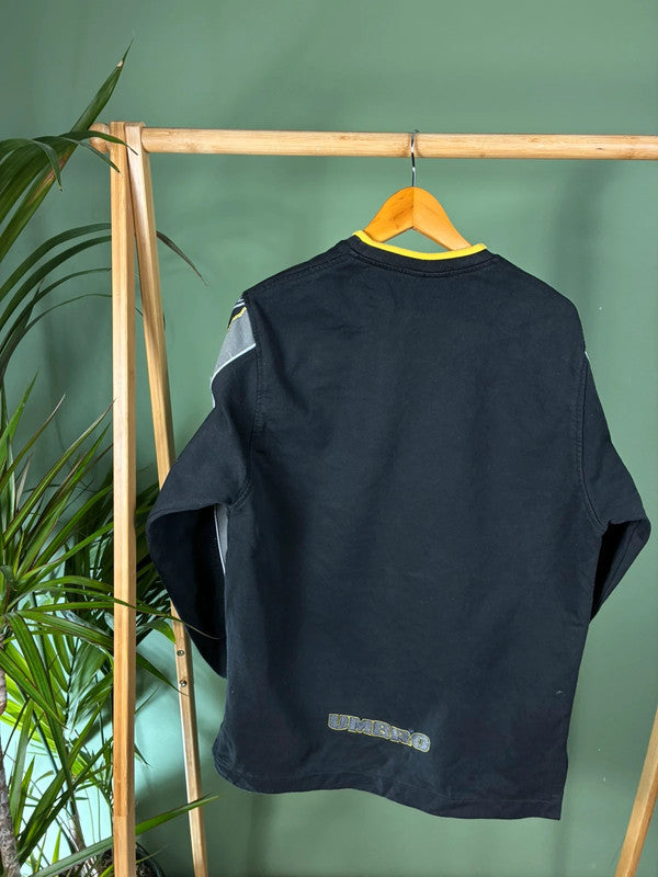 Vintage Umbro logo sweater maat M