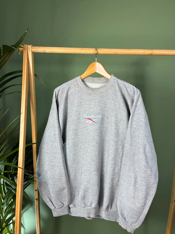 Vintage reebok sweater maat M