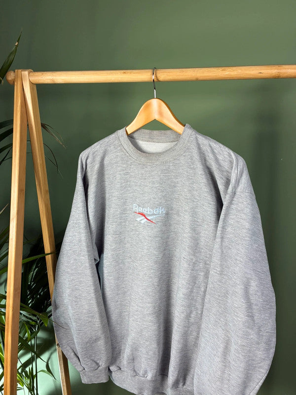 Vintage reebok sweater maat M
