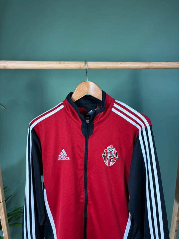 Vintage Adidas 3-stripes zipper maat M