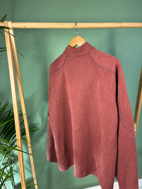 Vintage Columbia is quarter zip sweater maat XL