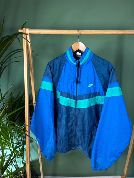 Vintage 90s Nike track jacket maat L