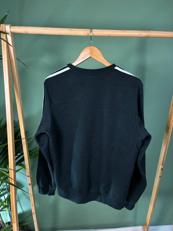 Vintage Adidas 3-stripes sweater maat M