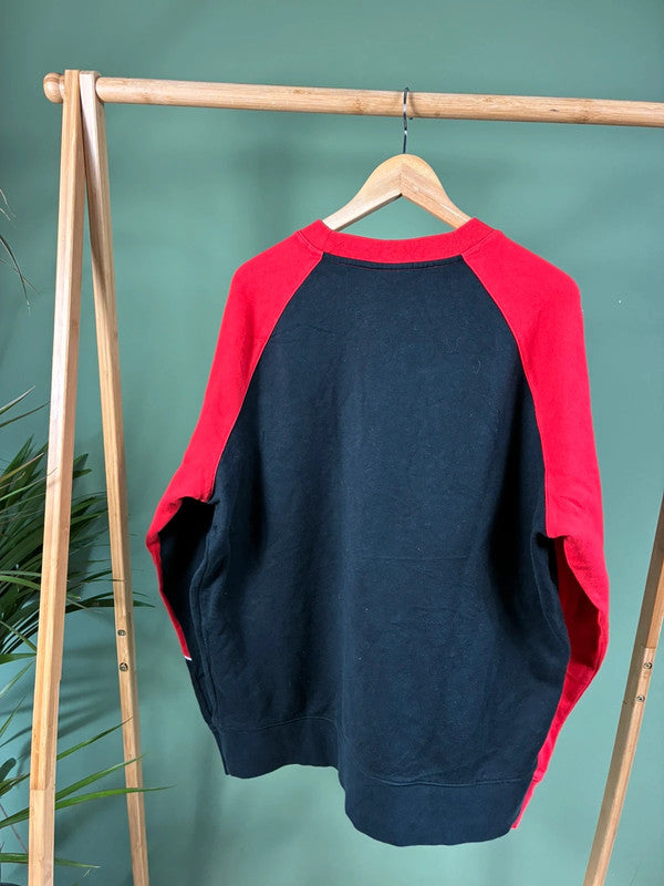 Vintage Nike Big Swoosh sweater maat XL