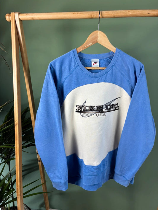 Vintage 90s Nike rework sweater maat L