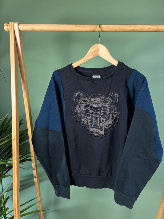 Vintage Kenzo tiger rework sweater maat S