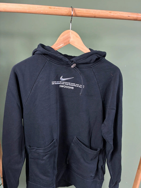 Vintage Nike center swoosh hoodie maat XS