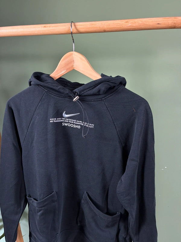 Vintage Nike center swoosh hoodie maat XS