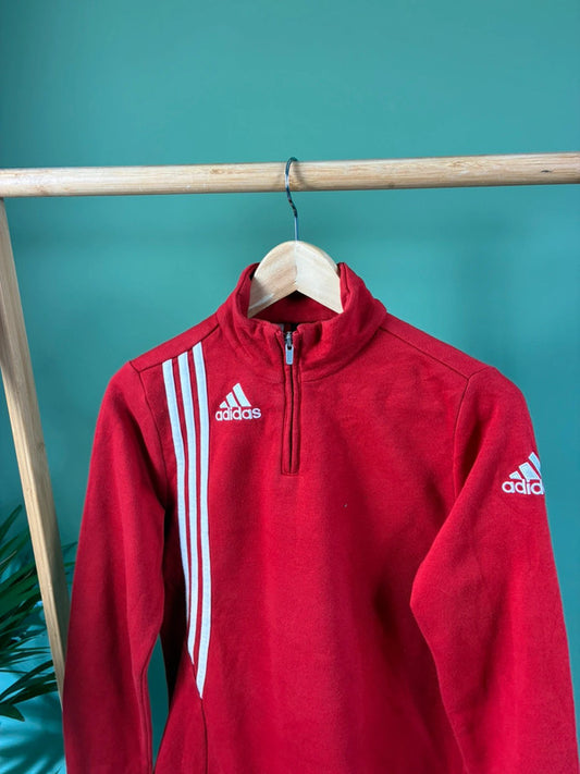 Adidas Quarter Zip Sweatshirt Heren | S