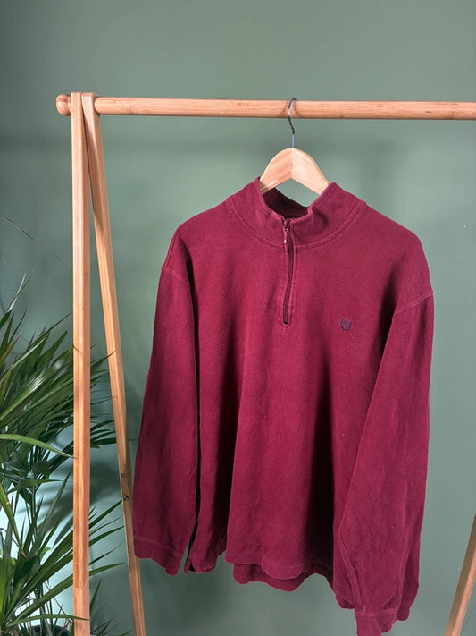 Chaps Quarter Zip Sweatshirt Heren | XL
