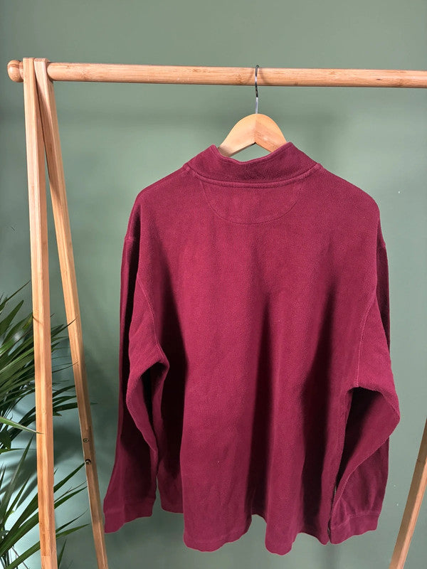 Vintage Chaps quarter zip sweatshirt maat XL
