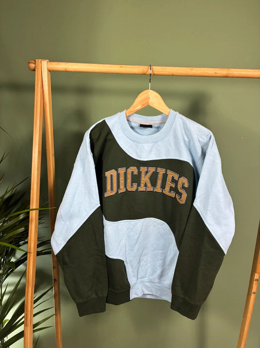 Vintage Dickies Spell out rework sweater maat M
