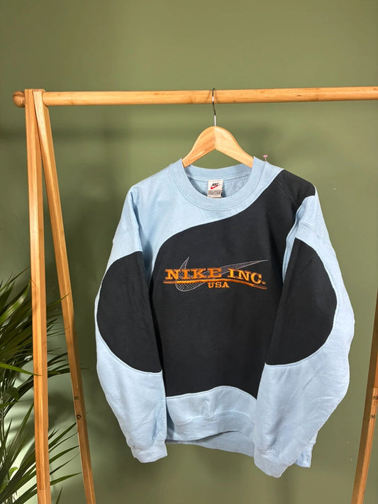 Vintage 90s usa Nike rework sweater maat L