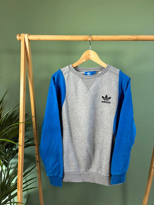 Adidas Chest Logo Rework Sweater Heren | M
