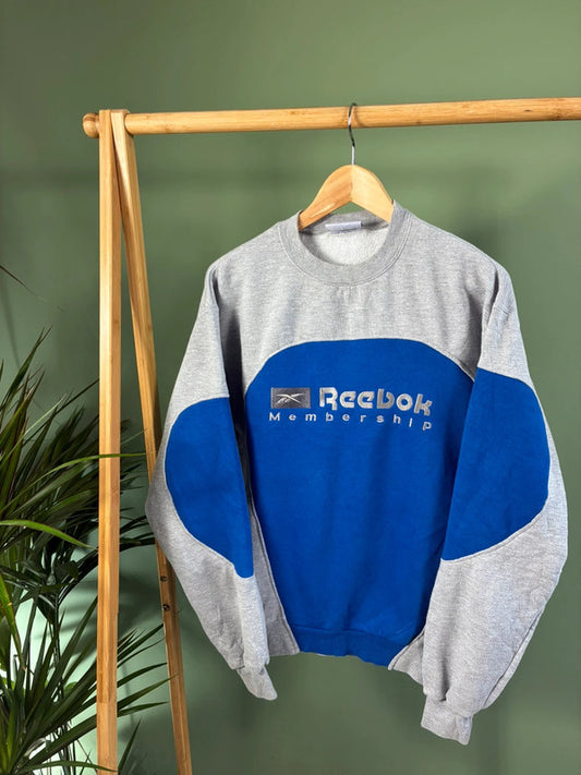 Vintage Reebok x Champion rework sweater maat M