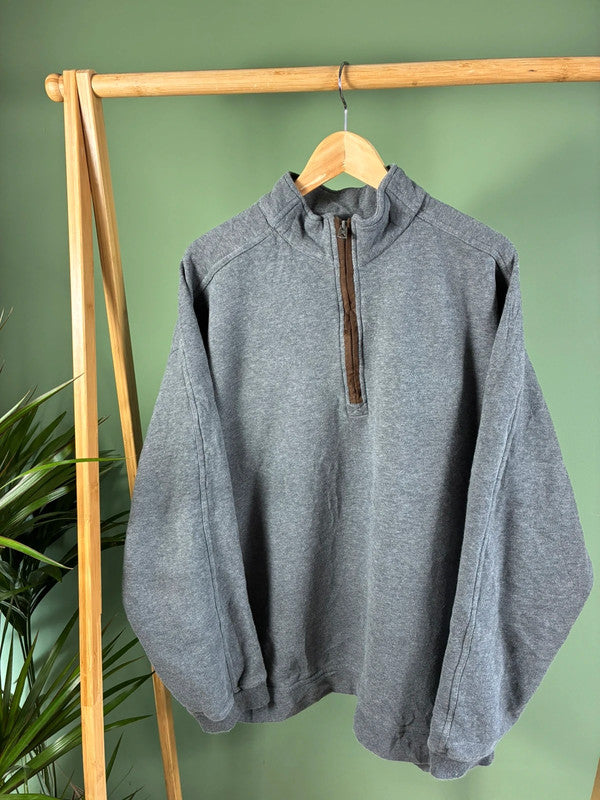 Vintage Columbia quarter zip sweatshirt maat XL