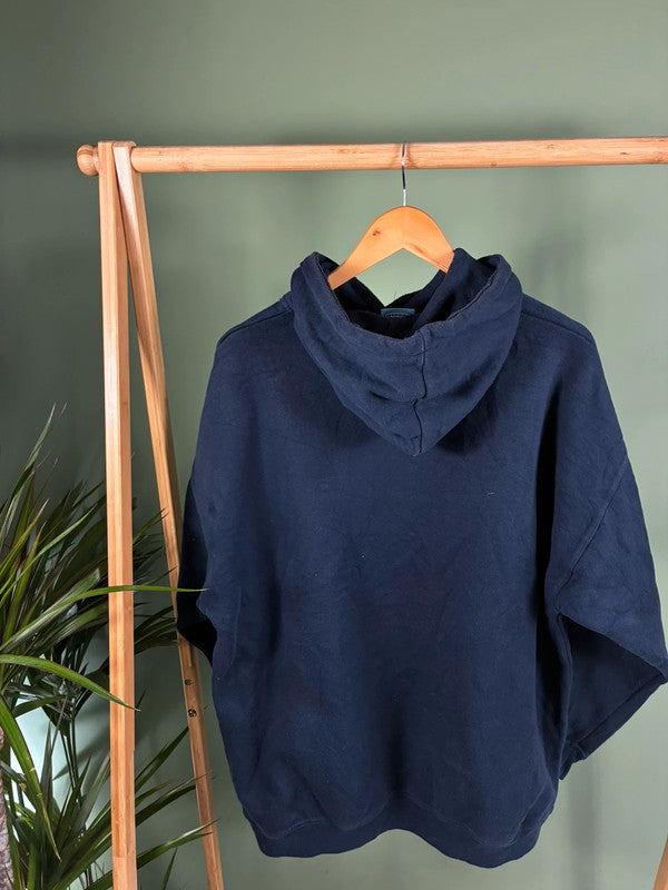 Vintage Oversized Fishbone Hoodie Heren | Maat L