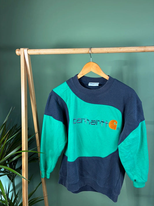 Vintage Carhartt rework sweater maat S