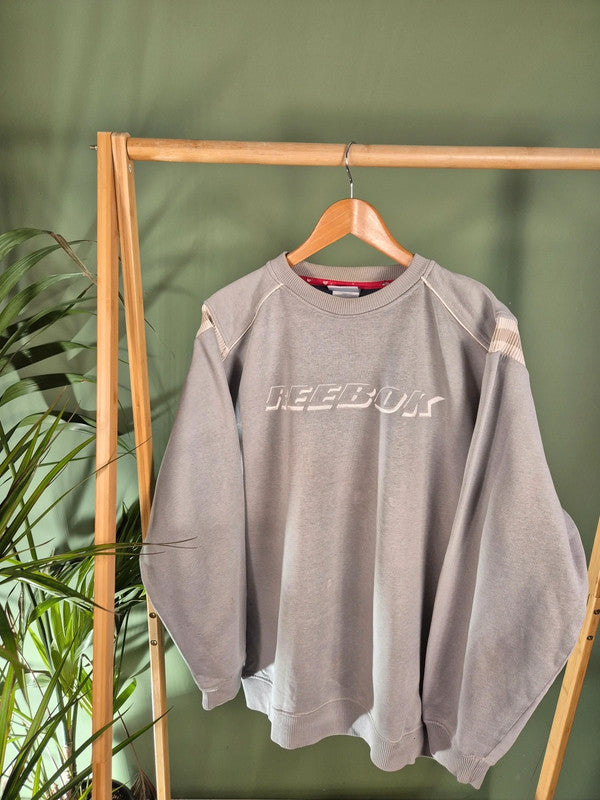 Vintage reebok sweater maat XL