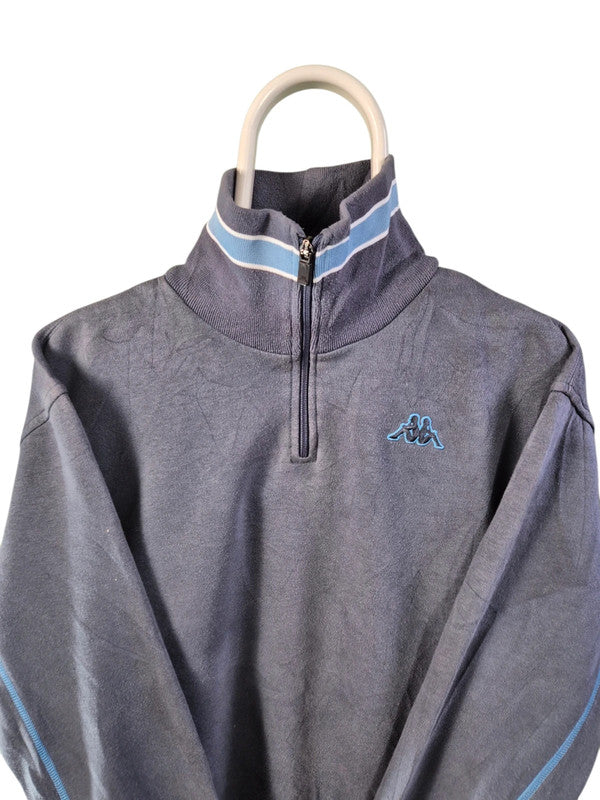 Vintage Kappa quarter zip sweatshirt maat L