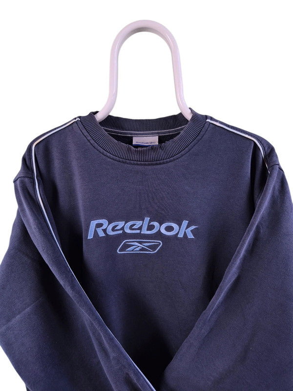 Vintage 90s reebok sweater maat M
