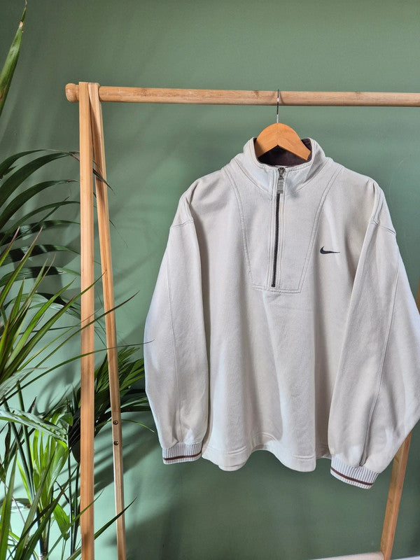 Nike 90s quarter zip sweatshirt maat M