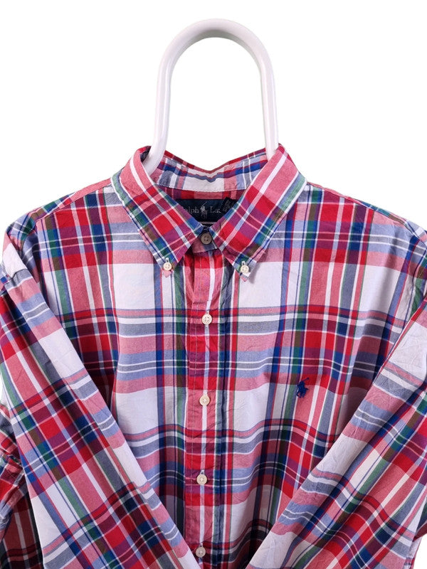 Ralph Lauren check print shirt maat XL