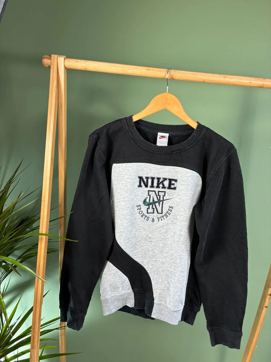 Vintage 90s Nike Rework Sweater Heren | S
