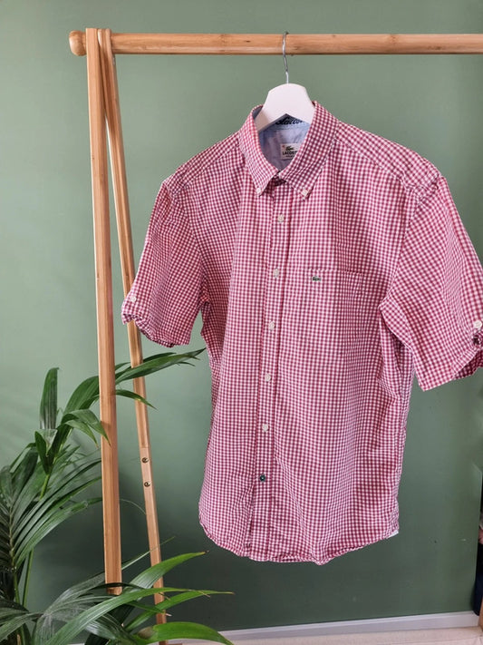 Lacoste Korte Mouw Shirt Heren | Maat L