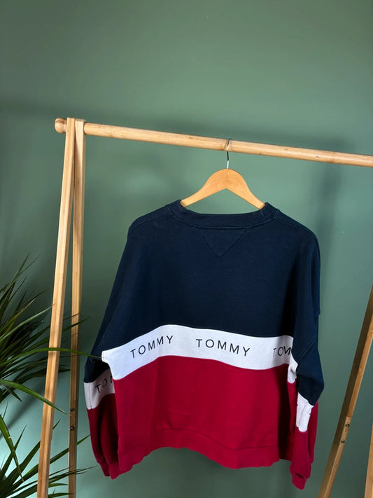 Tommy Hilfiger Oversized Sweatshirt Dames | Maat L