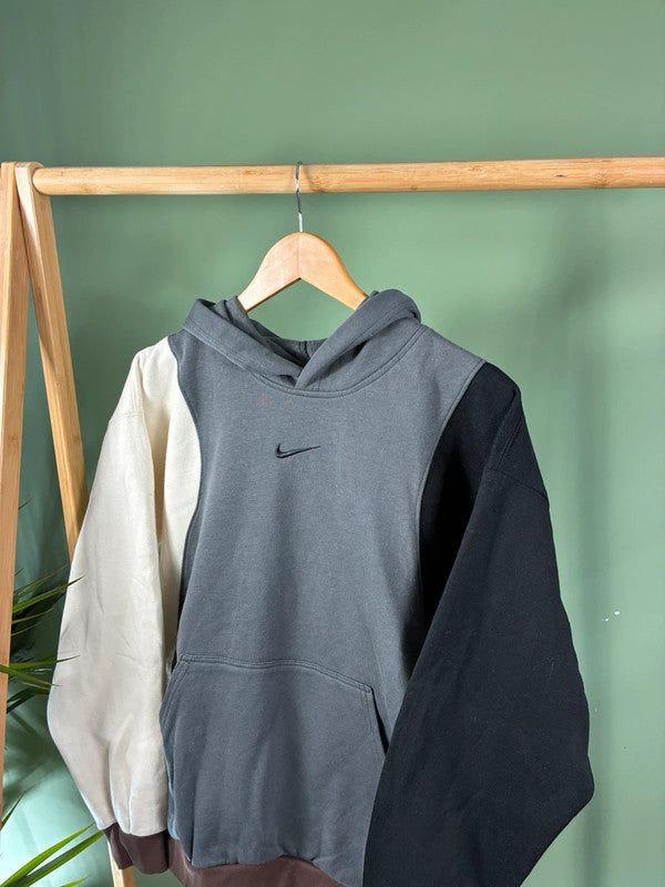 Vintage Nike center swoosh hoodie maat L