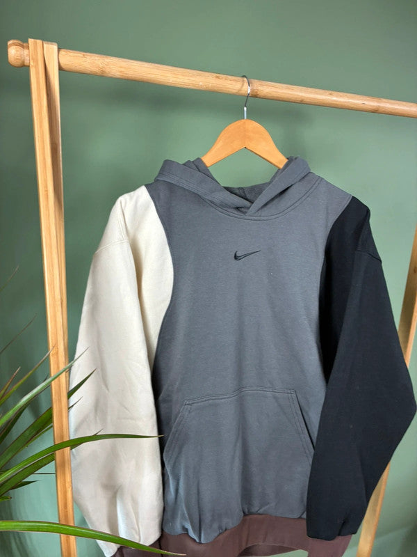 Vintage Nike center swoosh hoodie maat L