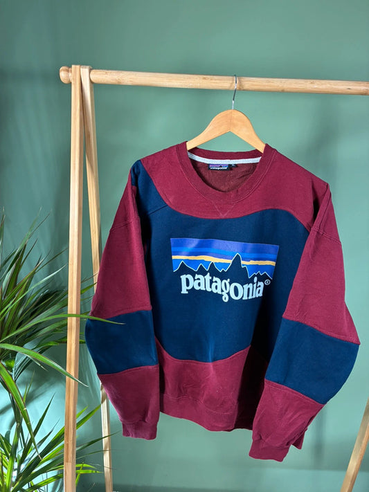 Patagonia Logo Rework Sweater Heren | XL