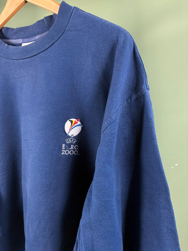 Vintage 00s Adidas sweater maat XL