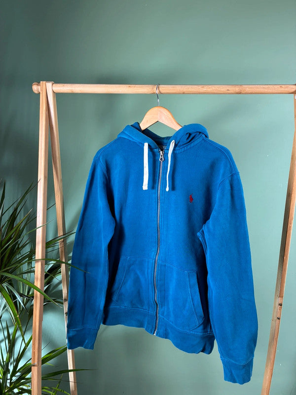 Vintage Ralph Lauren hoodie met rits maat L