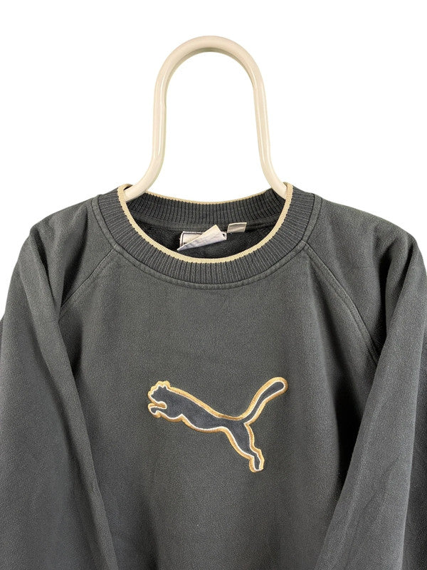 Puma 90s front logo sweater maat L