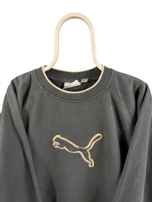 Puma 90s front logo sweater maat L