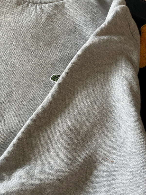 Lacoste chest logo sweater maat L