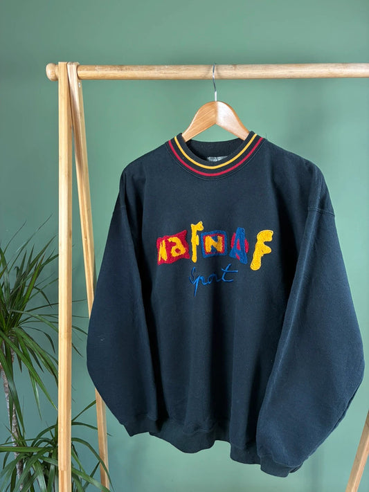 Vintage 90s NafNaf sweater maat XL
