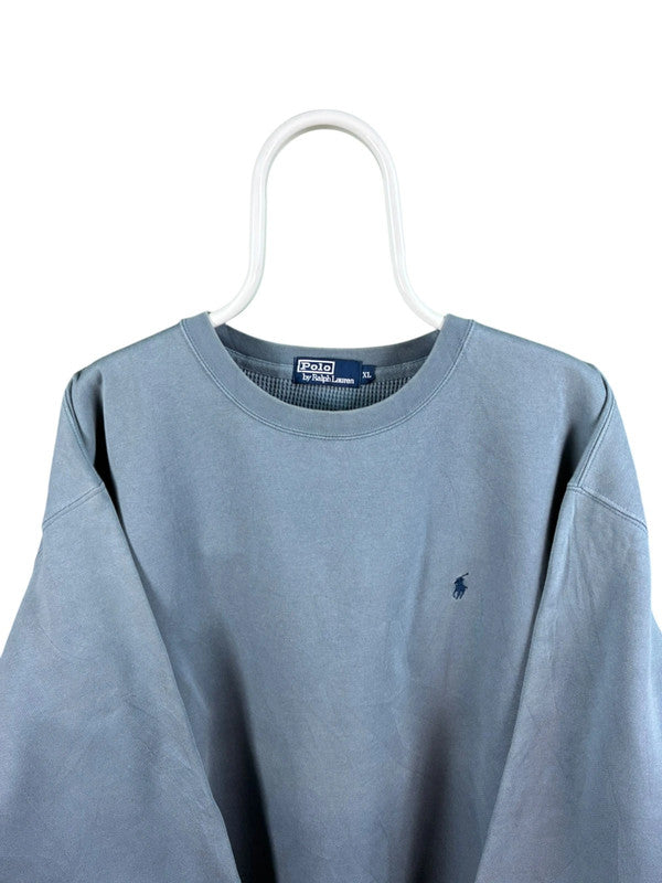 Ralph Lauren Chest Logo Sweater Heren | Blauw | Maat XXL