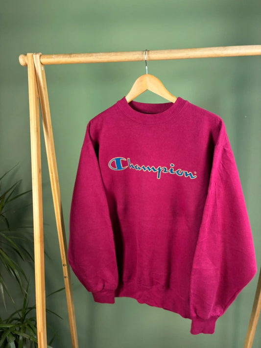Vintage Champion USA made sweater maat M