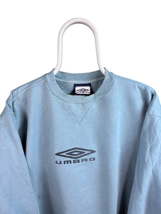 Vintage Umbro front logo sweater maat XL