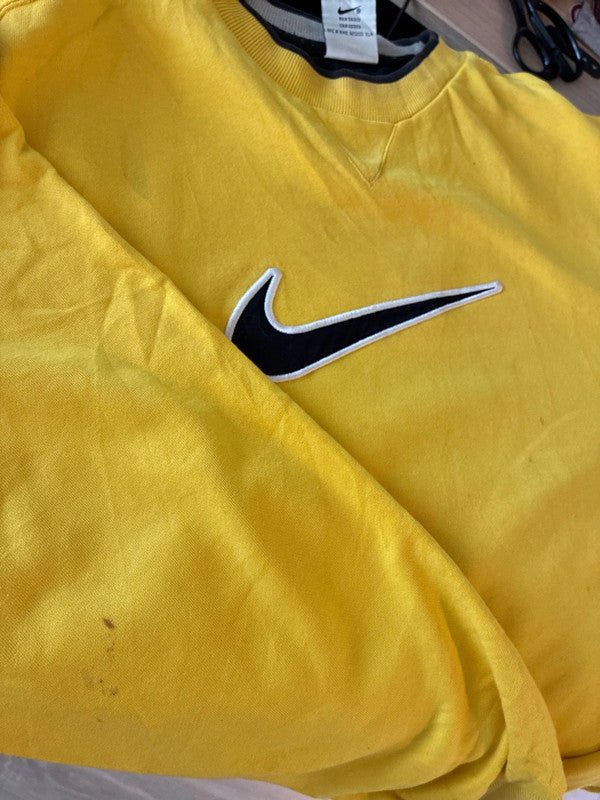 Vintage Nike Swoosh sweater maat M