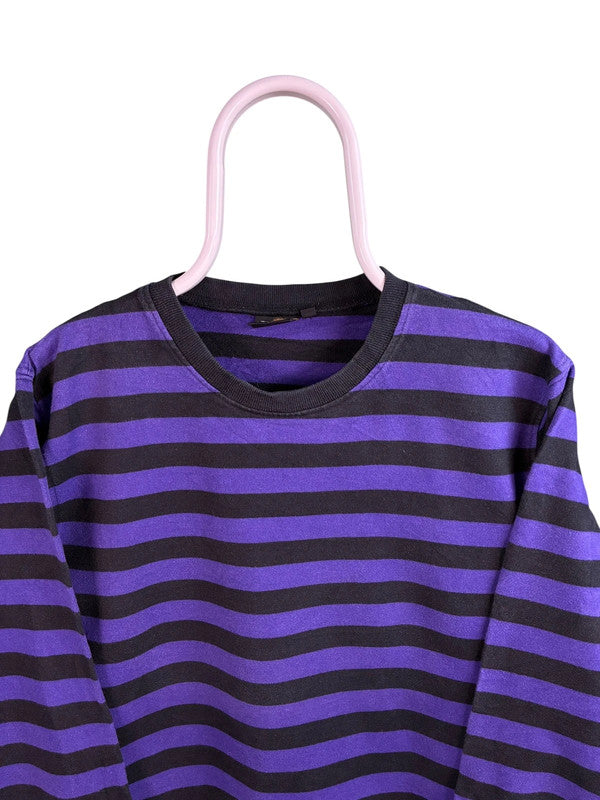 Vintage Carhartt striped sweater maat S